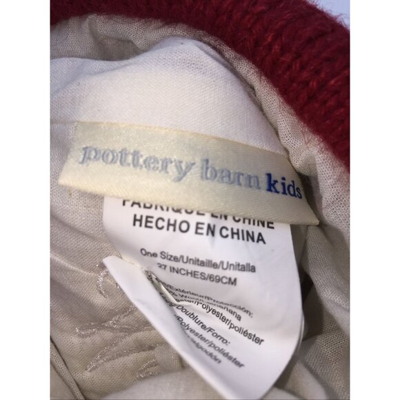 Pottery Barn Kids Mabel Natural Fair Isle Ice Skater Wool Stocking Christmas - Picture 9 of 12